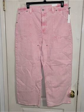 Banana Republic Pink Carpenter-Style Jeans